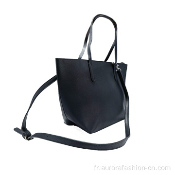 Sac fourre-tout en cuir doux de charme